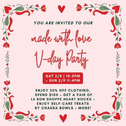 MADE WITH LOVE V-DAY PARTY